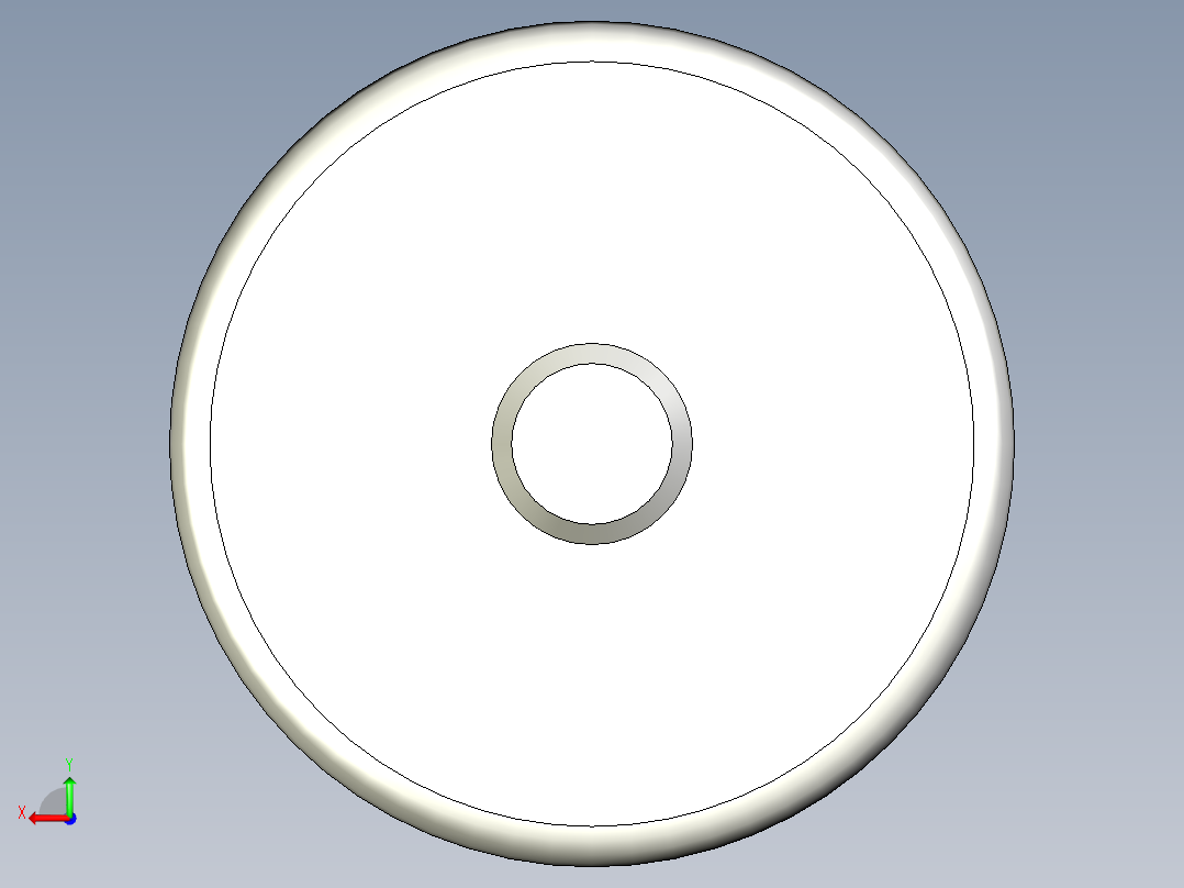 萬向滾珠43-3D多系列多零件图纸模型后视图