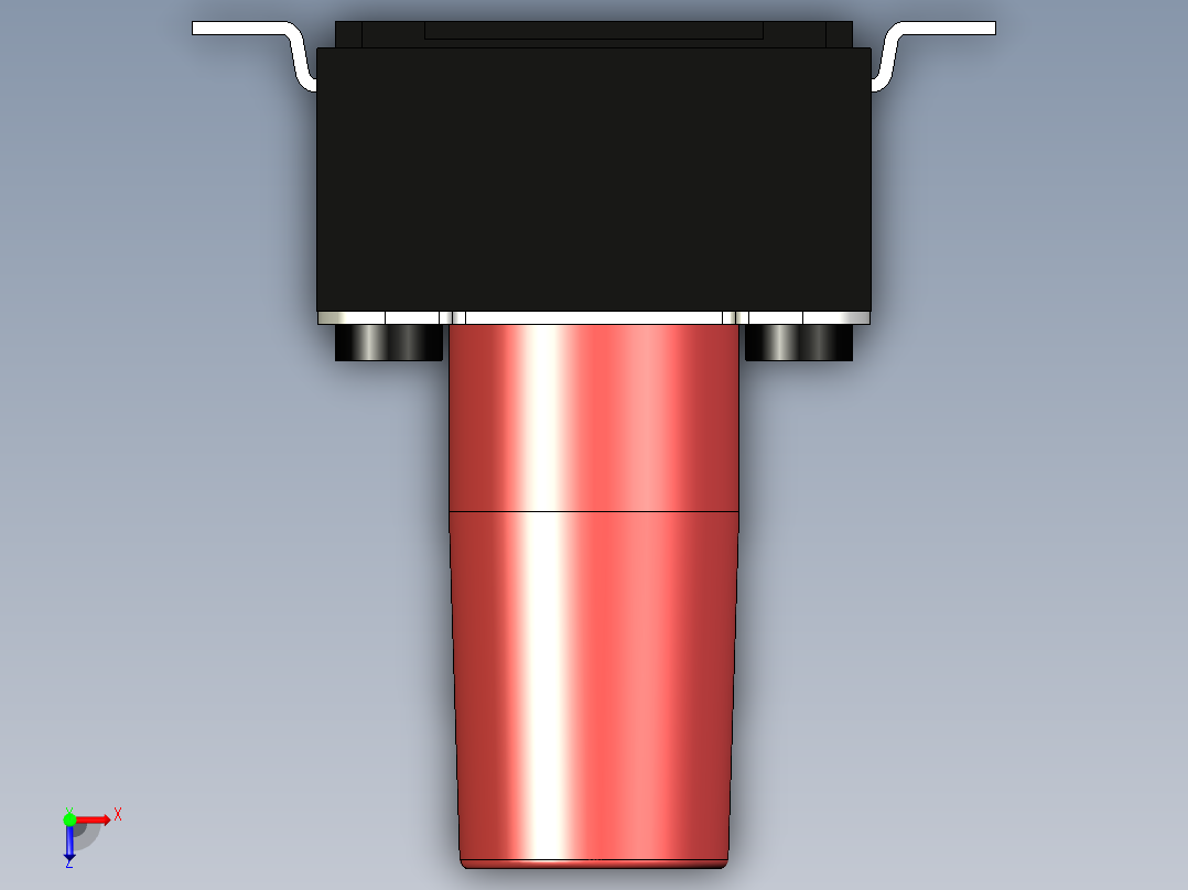 两种类型的SMD触摸开关俯视图