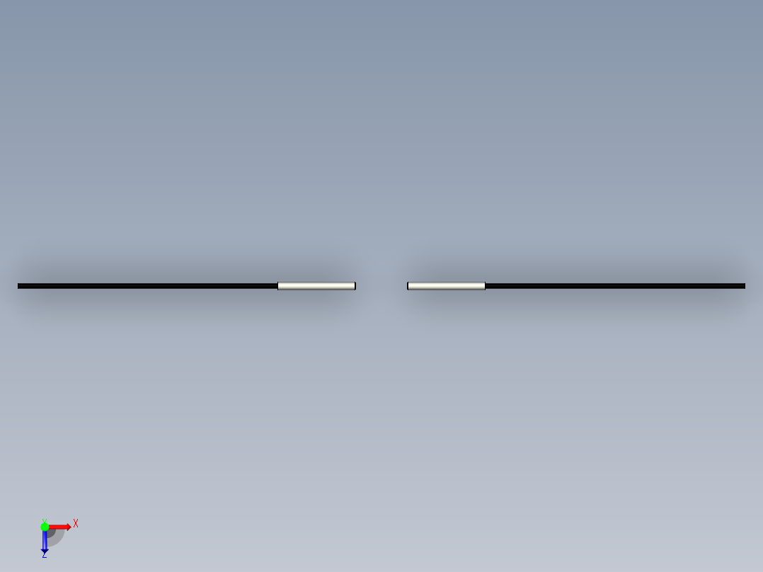 光纤元件对射型FT-1510Q俯视图