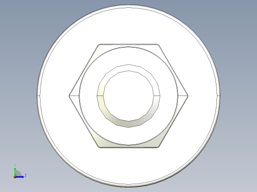 紧固件-STEP 0.3125 All-Thread左视缩略图