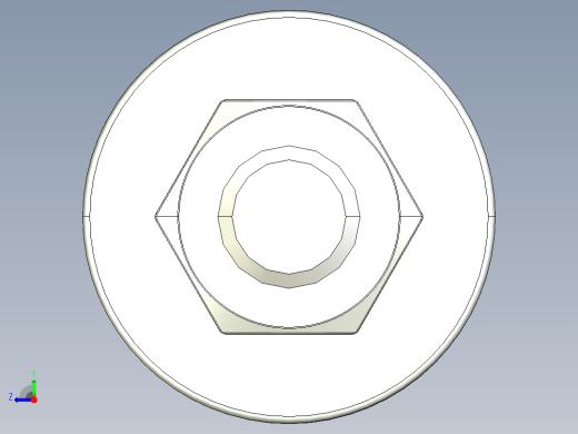 紧固件-STEP 0.3125 All-Thread右视缩略图