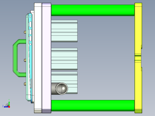 ABV40-C-笔记本CNC工装夹具三维模型CNC2-0516右视缩略图