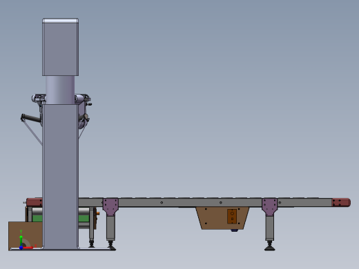 玉石片块分拣系统机sw18前视缩略图