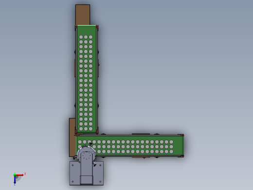 玉石片块分拣系统机sw18俯视缩略图