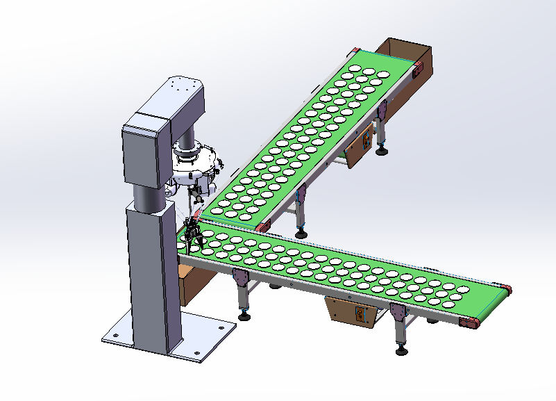 玉石片块分拣系统机sw18
