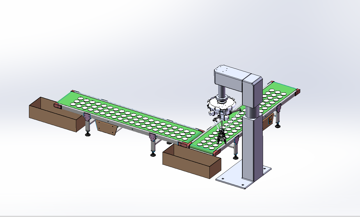 玉石片块分拣系统机sw18