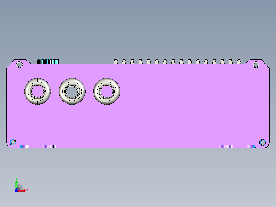 明纬HVG（C）系列 LED型电源合集前视图