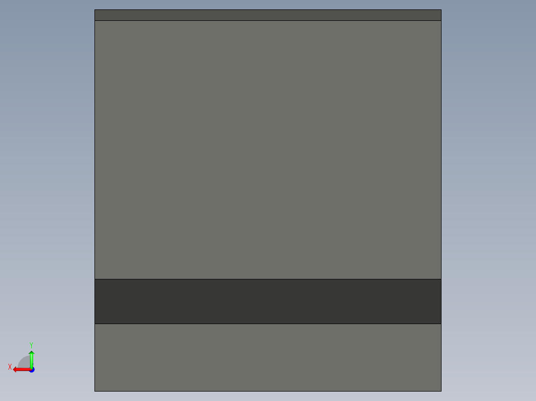 城市道路混凝土防撞护栏后视图