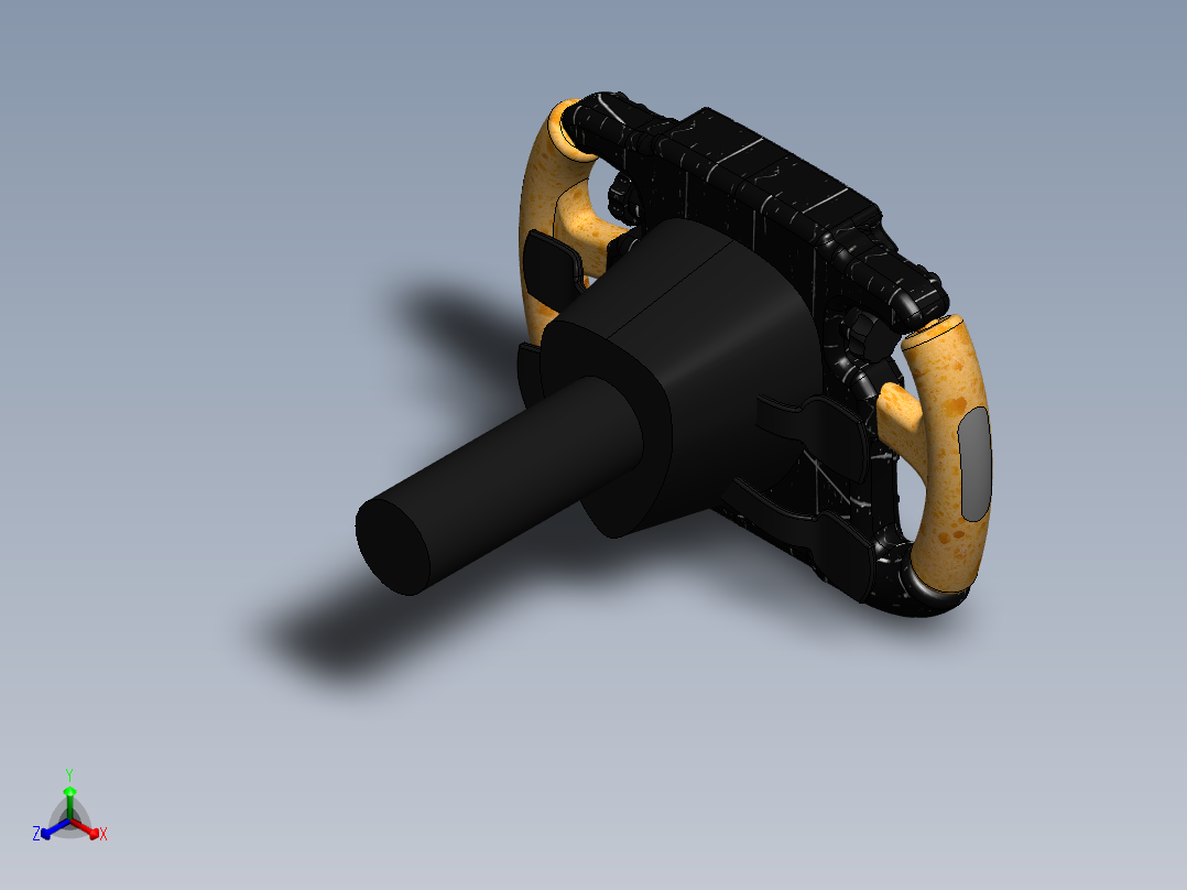 方向盘(18)正等轴测图