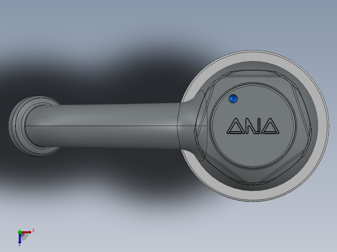 水龙头 花洒(49)俯视图