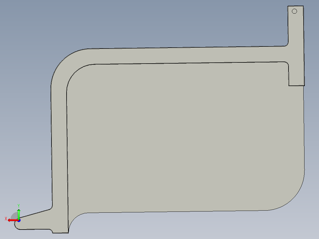 B2004707-数控铣床的门后视图