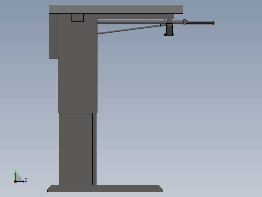 工作台sovella-workbench-v-2-dot-0-update-12-22--stp stl左视图
