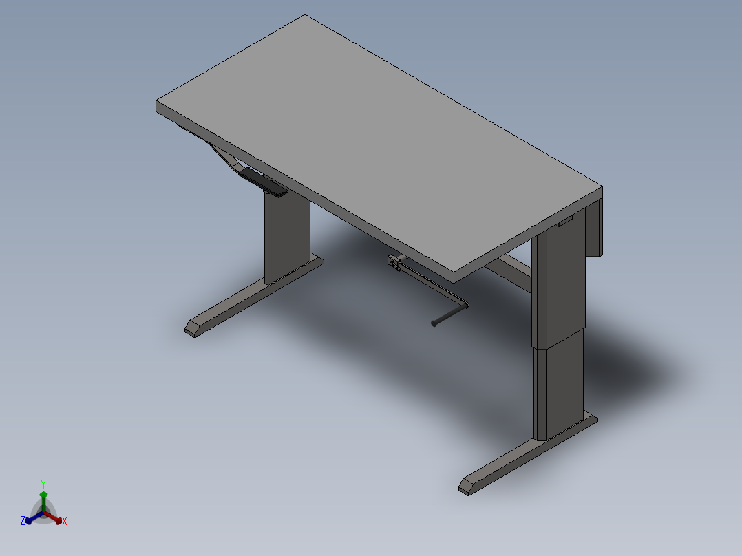 工作台sovella-workbench-v-2-dot-0-update-12-22--stp stl正等轴测图