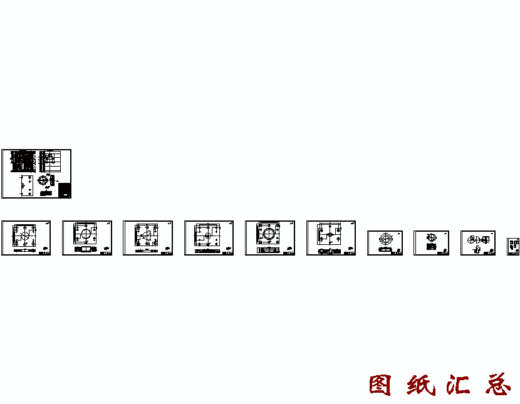 桶盖塑料注塑模具设计-抽芯注射模含UG三维及12张CAD图-独家缩略图