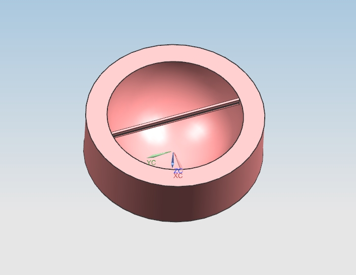 桶盖塑料注塑模具设计-抽芯注射模含UG三维及12张CAD图-独家