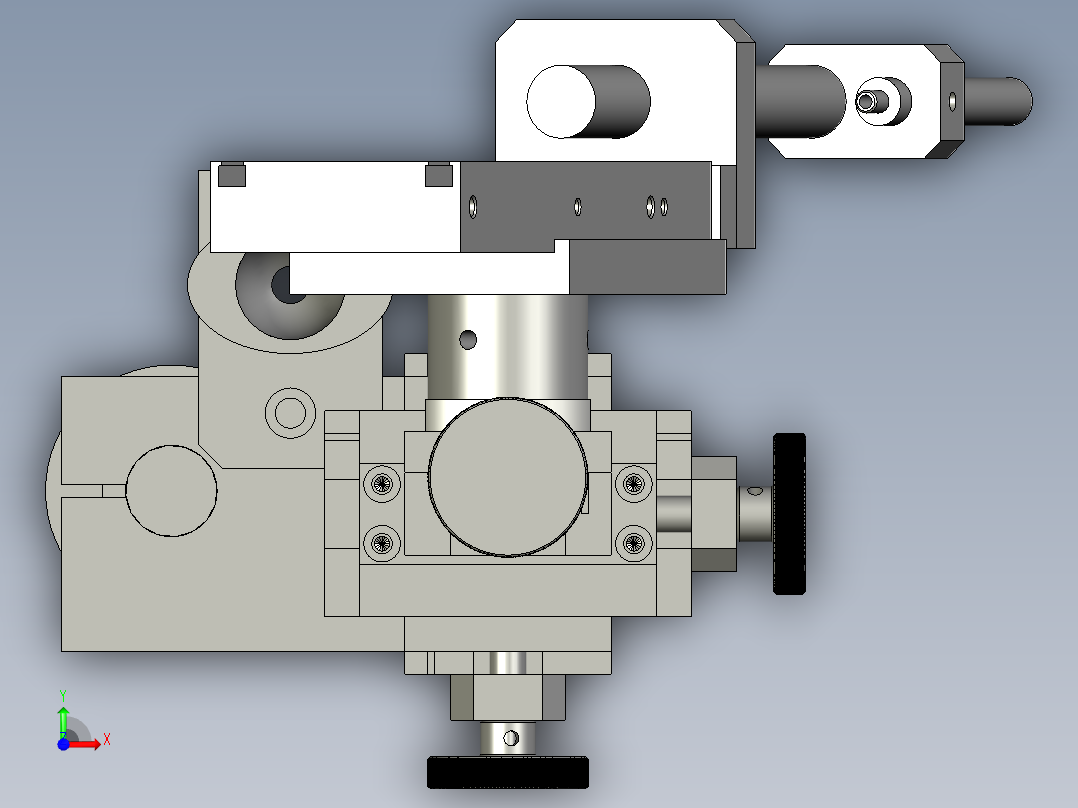 QGJT-点胶机构前视图