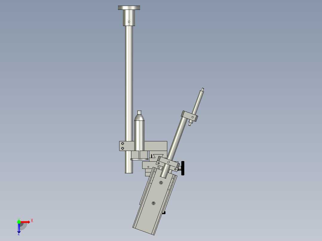 QGJT-点胶机构俯视图