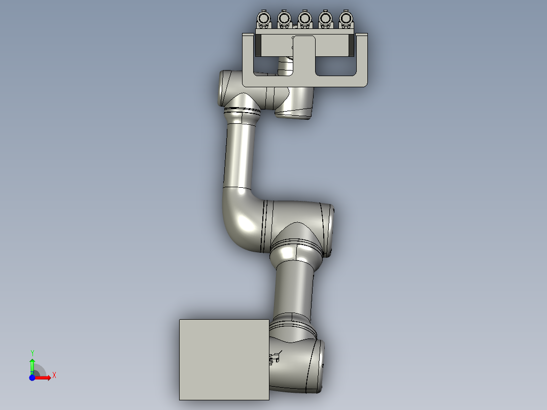 机械手搬运-装配体1前视图