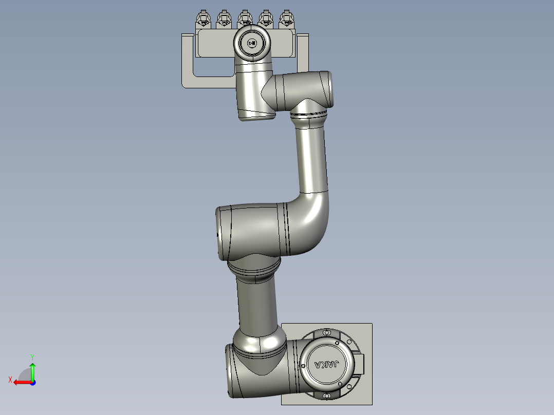 机械手搬运-装配体1后视图