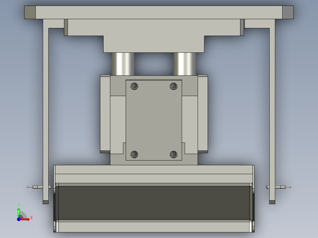 P127-SHY-插片震动送料器前视图