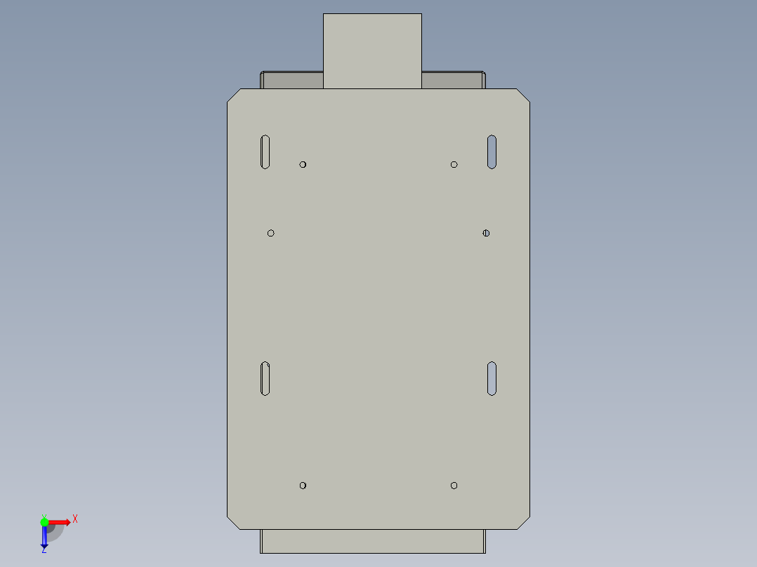 P127-SHY-插片震动送料器俯视图