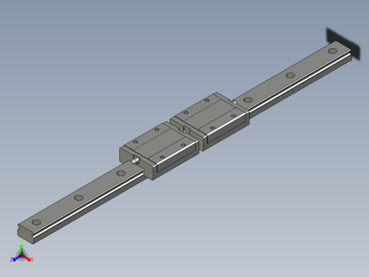 IAC02-H16-L300直线导轨组