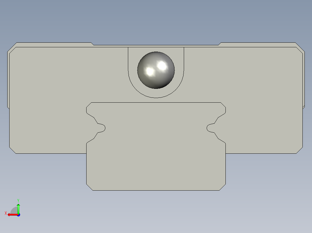 IAC02-H16-L300直线导轨组后视图