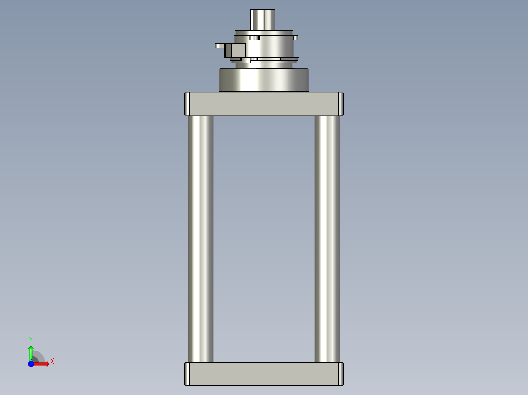 超声波焊接机前视图