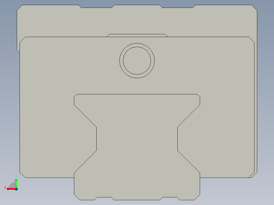 RGH45HA-B直线导轨组B后视图