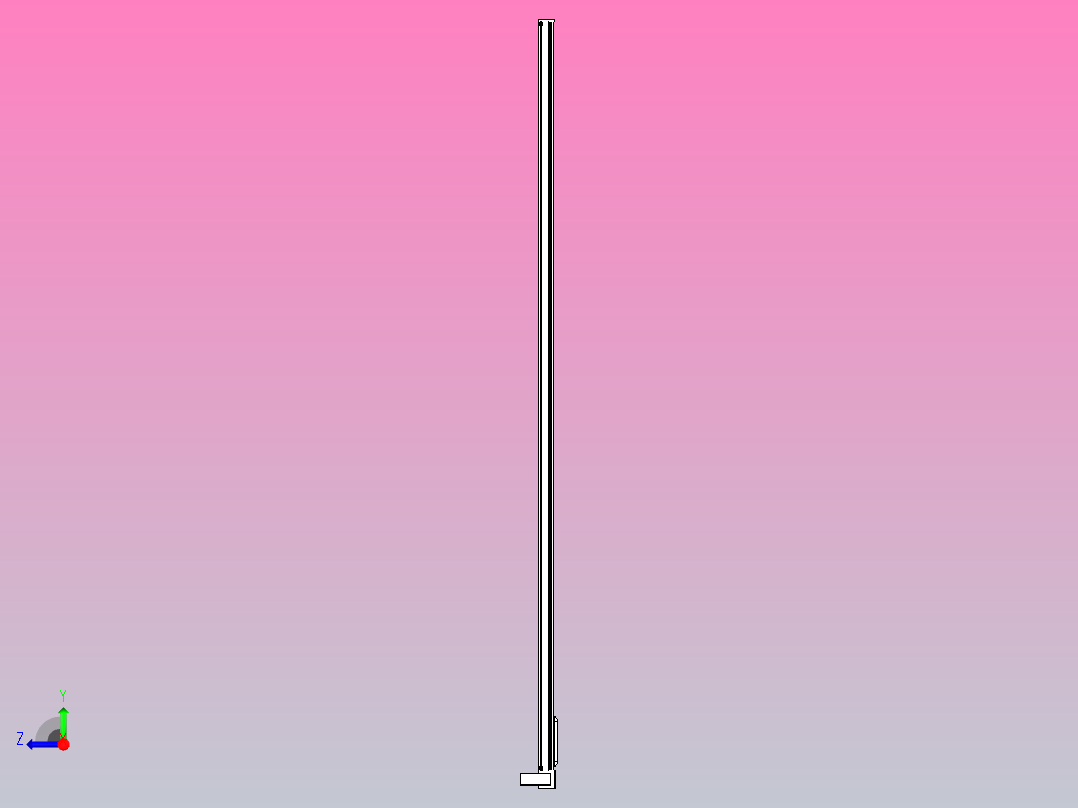 伺服电机集成皮带传动直线执行器TPA-OCB-140-256-L5050-LP-P75-N3右视图