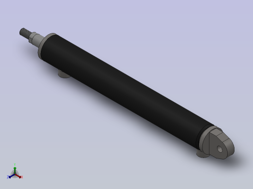 后置安装焊接液压缸