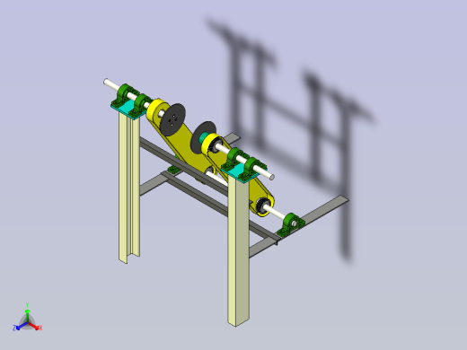 收卷左右轴同步