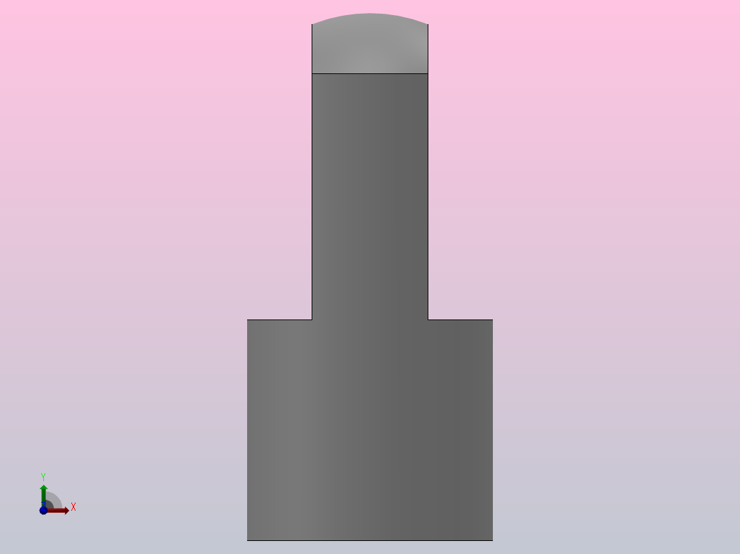 I接头[I接头]前视图