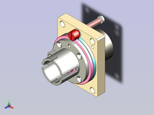 一种可旋转带自锁定夹具