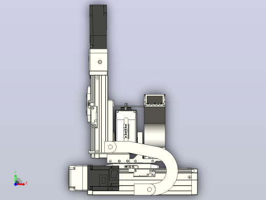 XYGT321-A2-50-100-50-M-C负载1-3KG XYZ三轴滑台 内嵌式 XYGT321-A2 替换台湾东佑达TOYO直线模组前视缩略图