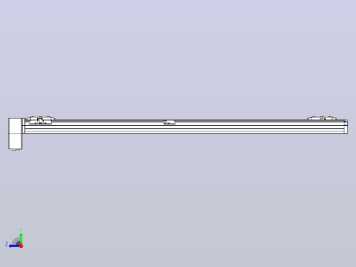 皮带直线轴双滑块型TPA-GCBS-80-P60-L575-RP-M20-N3右视缩略图