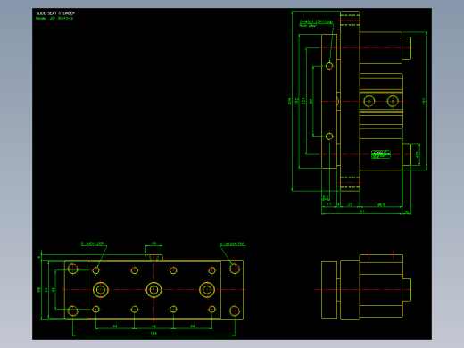 滑块气缸旋转夹持气缸2D-JCF50x10-S