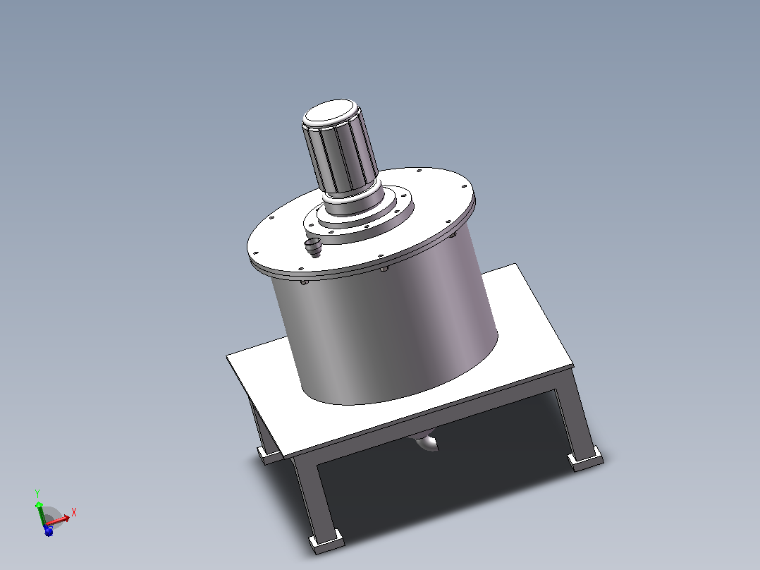搅拌机主视图