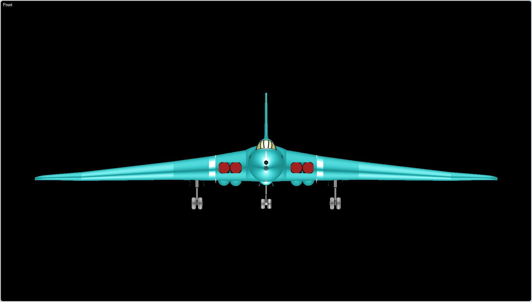(Rev) Vulcan II（英国）轰炸机飞机