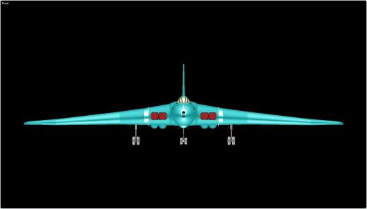 (Rev) Vulcan II（英国）轰炸机飞机缩略图