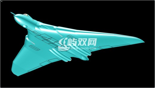 (Rev) Vulcan II（英国）轰炸机飞机缩略图