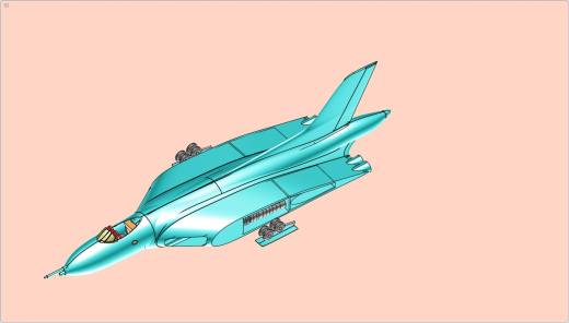 (Rev) Vulcan II（英国）轰炸机飞机缩略图