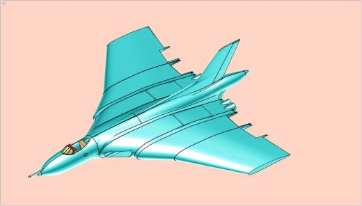 (Rev) Vulcan II（英国）轰炸机飞机缩略图
