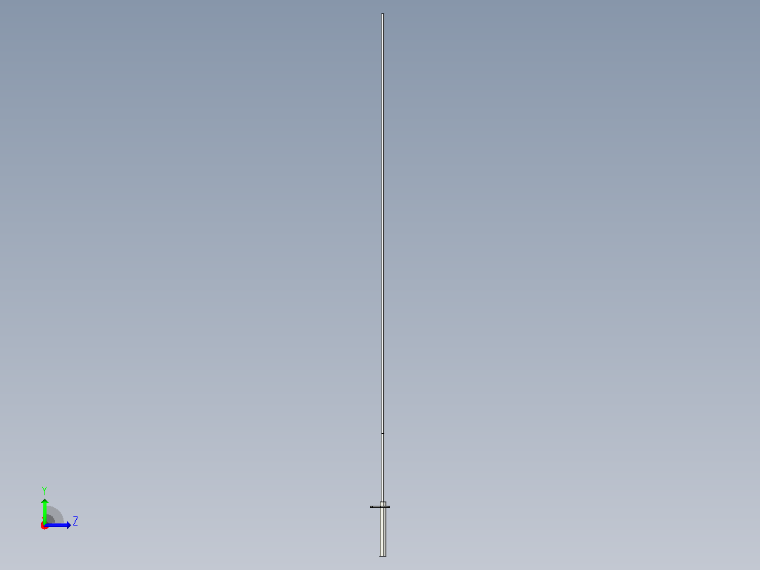 加热器ZIM93-D6.5-L50-W110-V220左视图