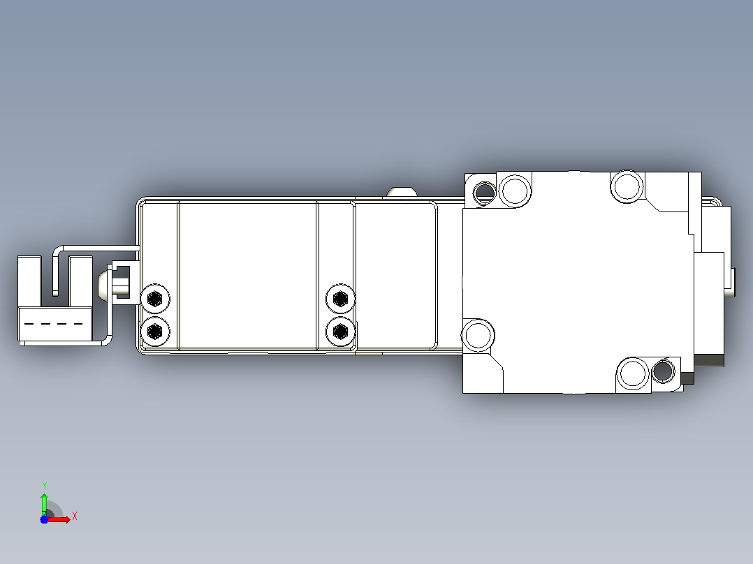 钢基模组TPA-KSR-4002C-100A1-MR-H1S2前视图
