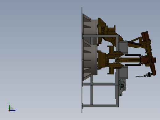 自动化焊接设备左视缩略图
