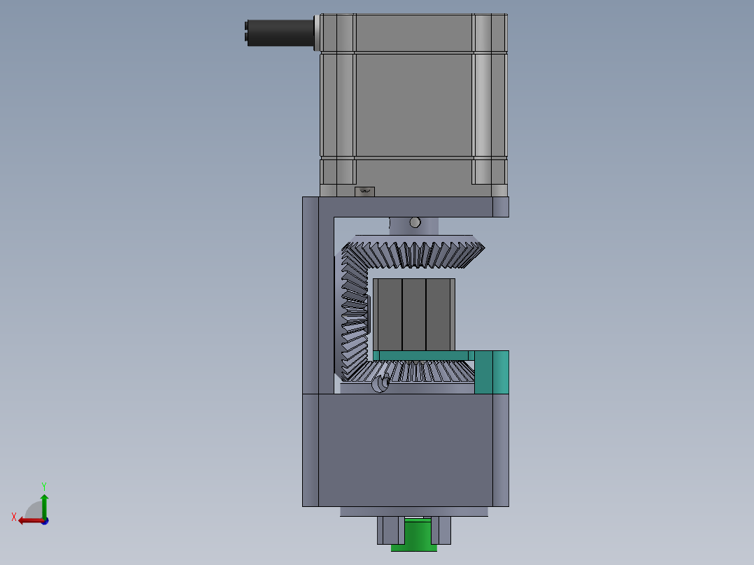 一种夹紧式旋转机构设计sw18可编辑后视图