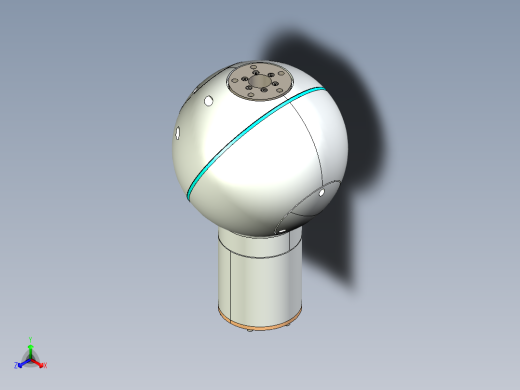 3dof-robot-orientation-mechanism-1 STP IGS