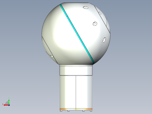 3dof-robot-orientation-mechanism-1 STP IGS后视缩略图