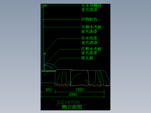 家装类CAD土块(二)--FH01031D